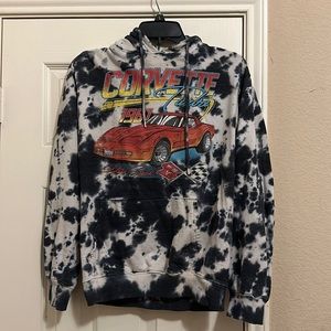 Corvette tye dye Hoodie